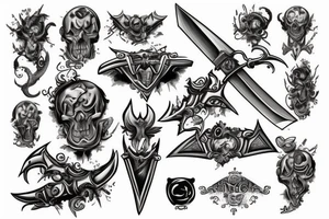 Sword of god tattoo idea