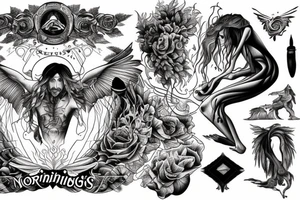 The Incubus  album title 'Morning View"' interpreted as Tattoo. tattoo idea