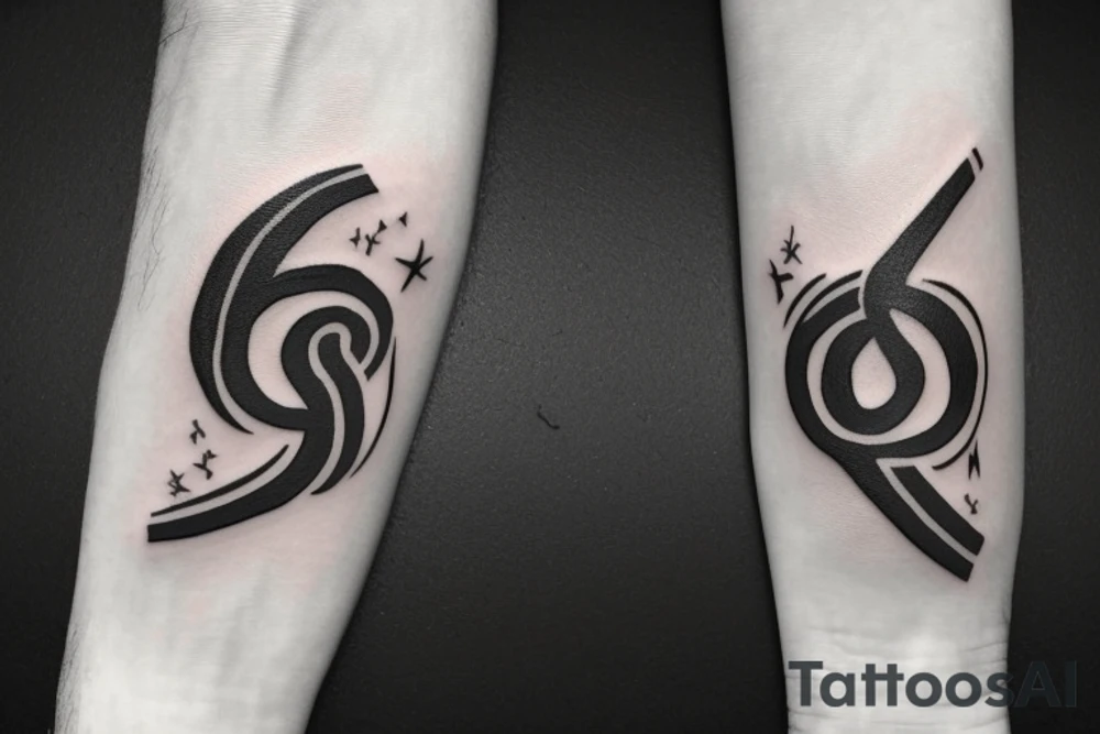 "stay away" inscription om wrist tattoo idea