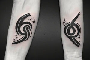 "stay away" inscription om wrist tattoo idea