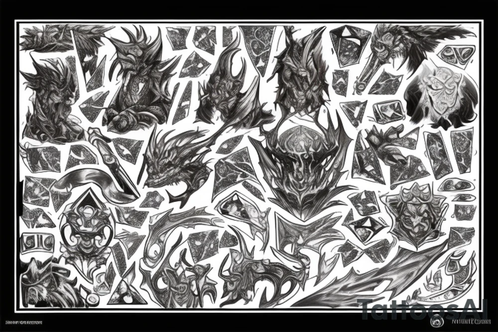 Dungeons and Dragons tattoo idea