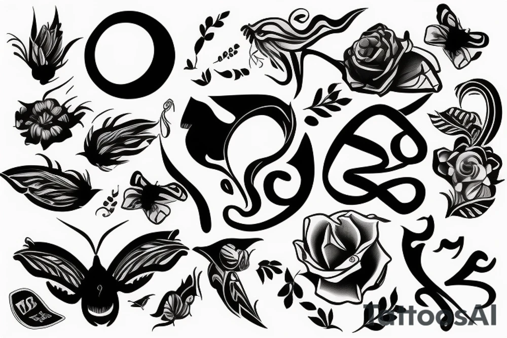 the word racoja tattoo idea