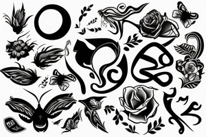 the word racoja tattoo idea