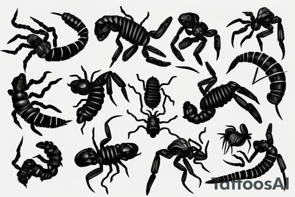 scorpion tattoo idea