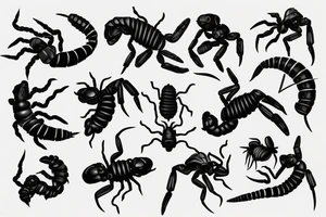 scorpion tattoo idea