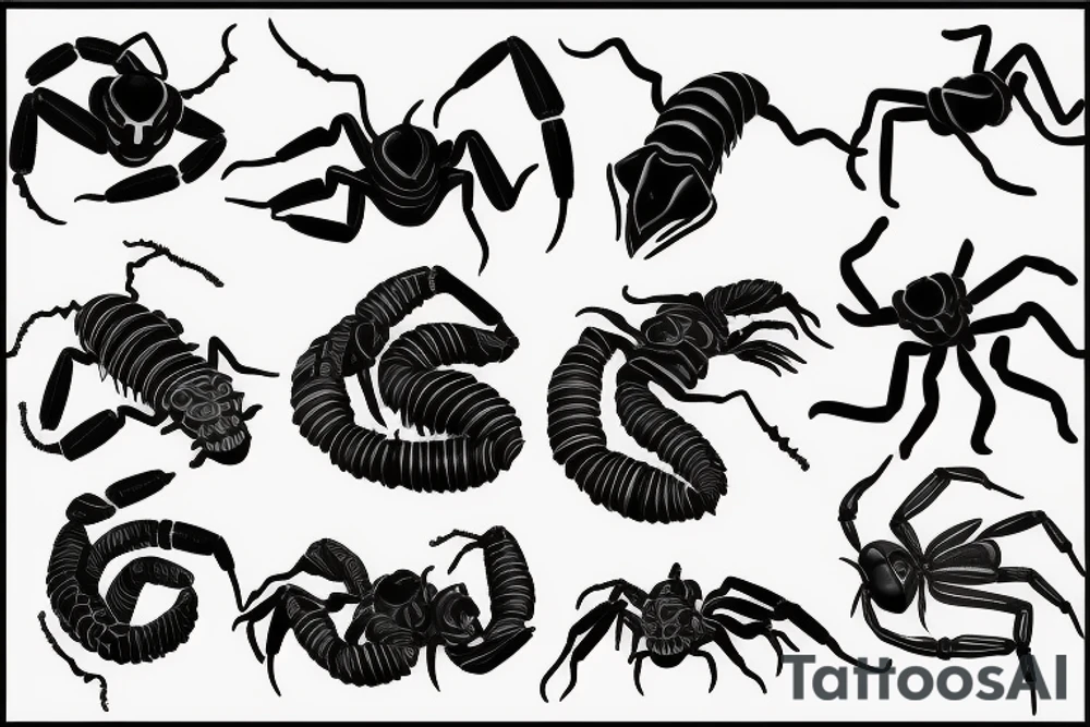 scorpion tattoo idea