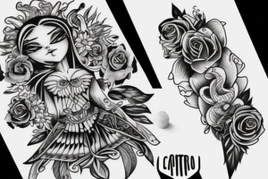 tatuajes inspirados en la cancion Tuyo de Mora tattoo idea