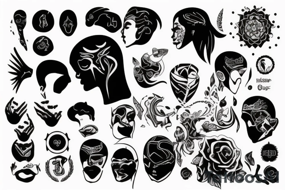 Overthinking head tattoo idea