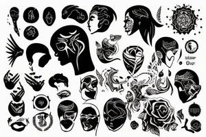 Overthinking head tattoo idea