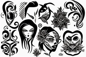 Overthinking head tattoo idea