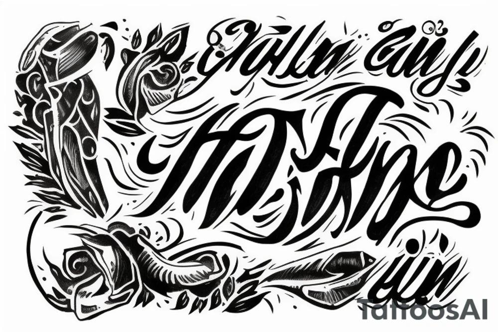 Endure the pain Enjoy the gain tattoo idea