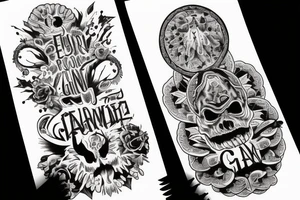 Endure the pain Enjoy the gain tattoo idea
