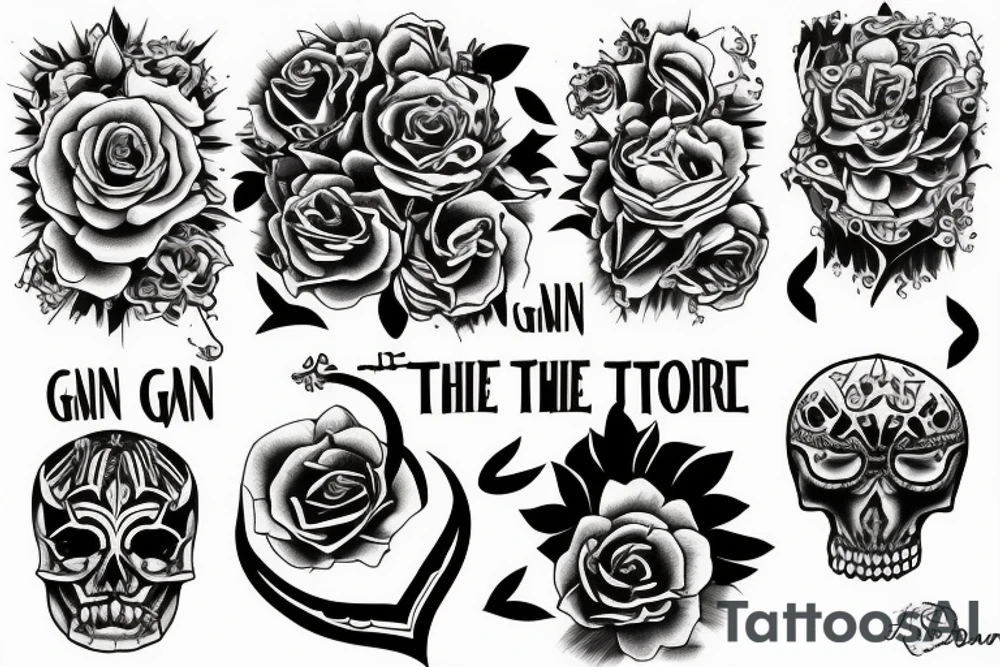 Endure the pain Enjoy the gain tattoo idea