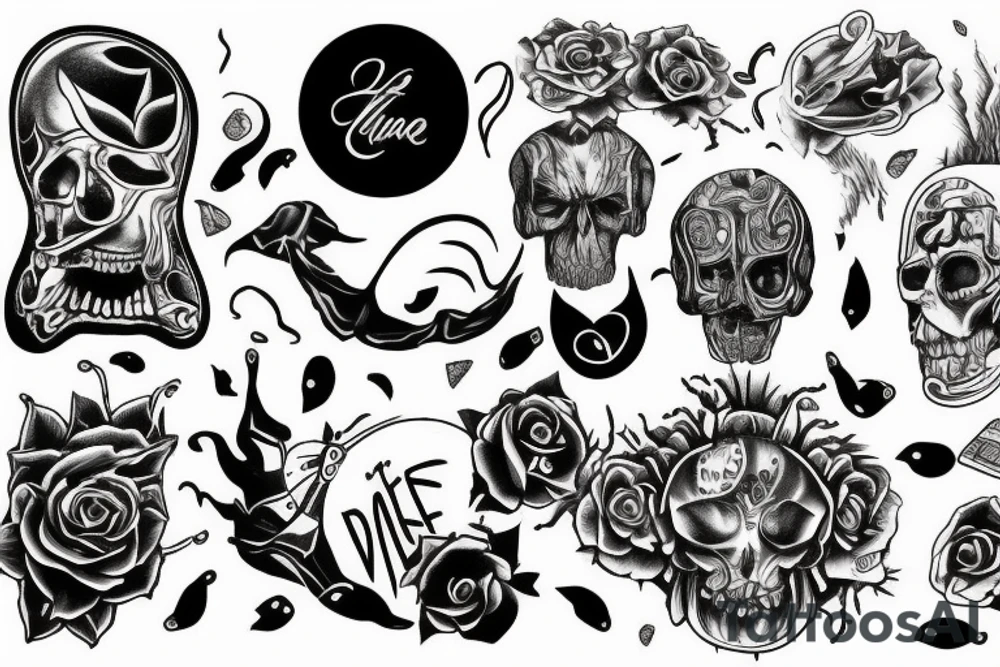 Endure the pain Enjoy the gain tattoo idea