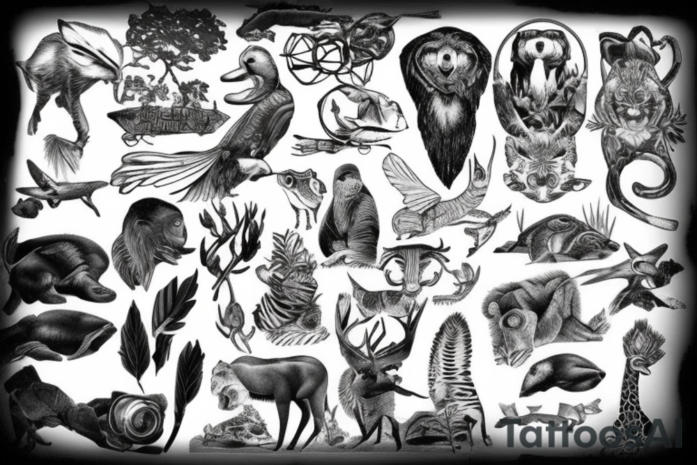 Wildlife photographer who loves to travel and explore the world tattoo idea
