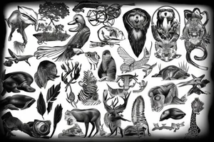 Wildlife photographer who loves to travel and explore the world tattoo idea