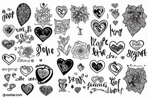 Karma, self love tattoo idea