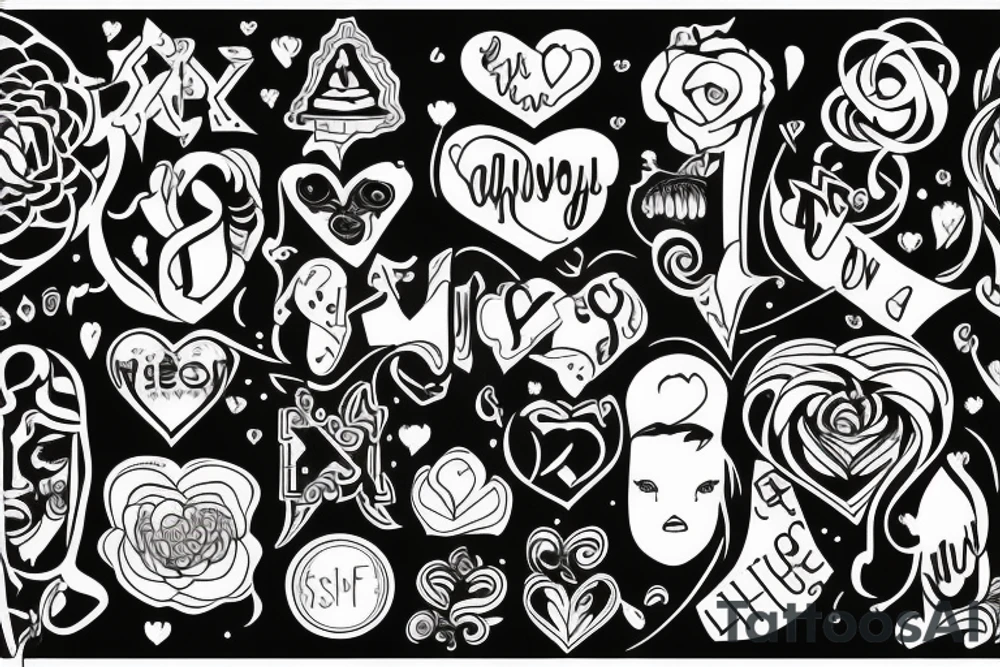 Karma, self love, tattoo idea