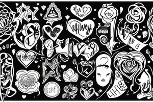 Karma, self love, tattoo idea