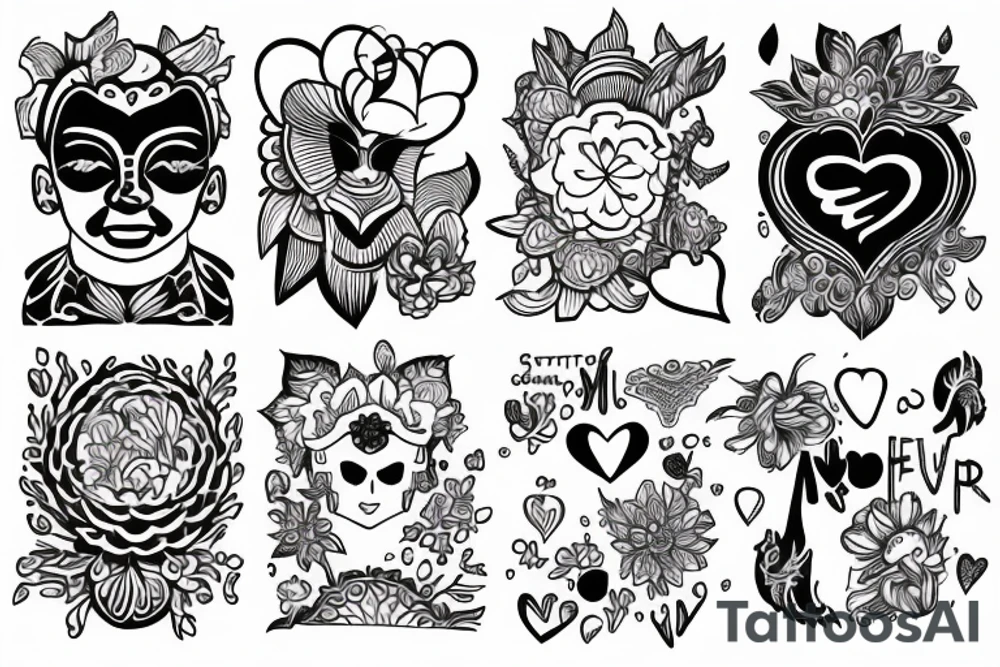 Karma, self love, tattoo idea