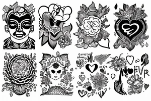 Karma, self love, tattoo idea