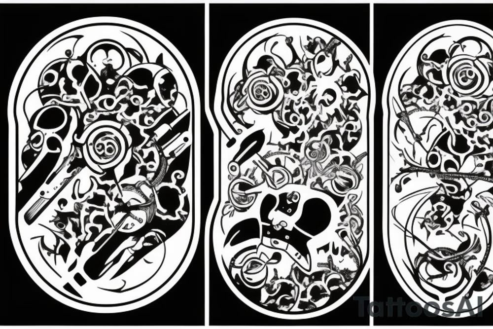Mouse　mechanism tattoo idea