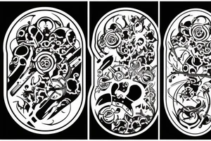 Mouse　mechanism tattoo idea