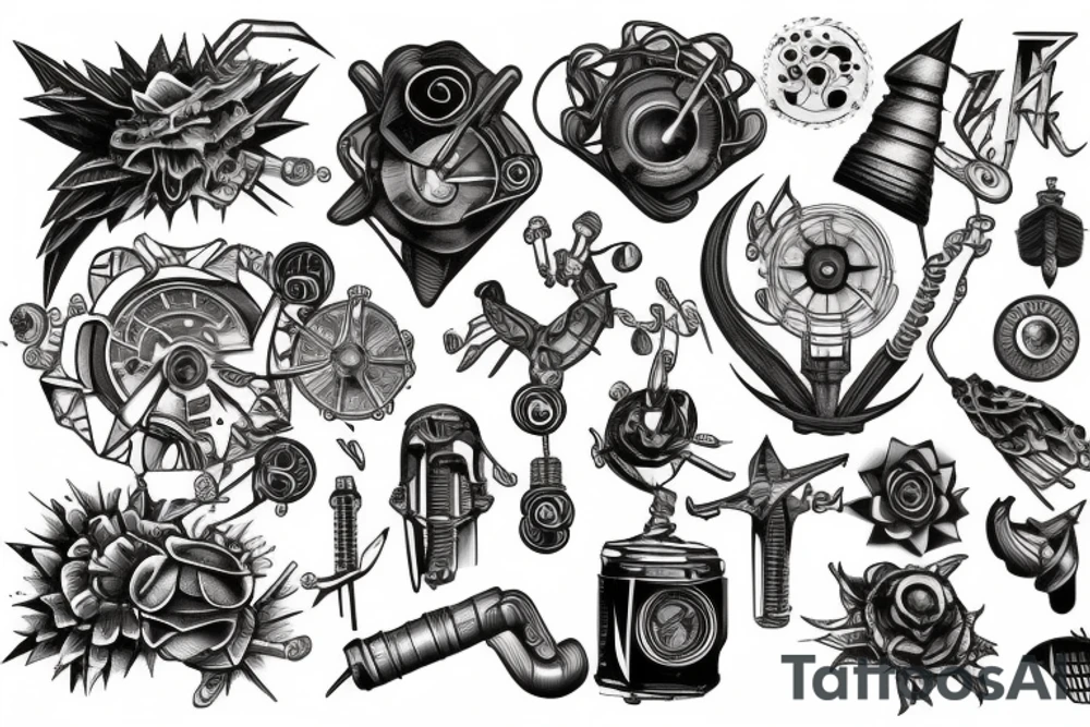 mechanism tattoo idea