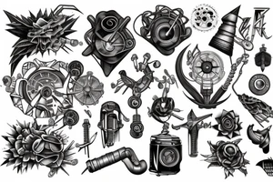 mechanism tattoo idea