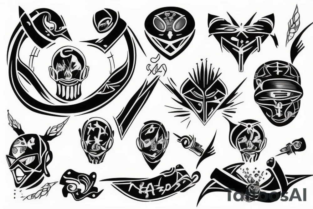 cyber tattoo idea