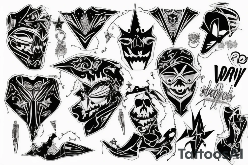cyber tattoo idea