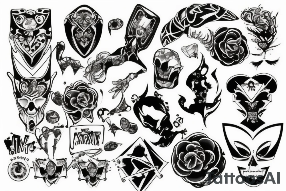 cyber tattoo idea