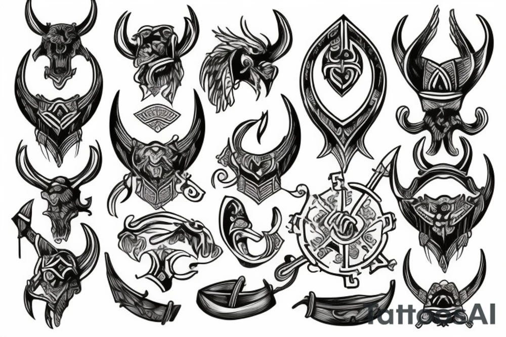 vikings tattoo idea