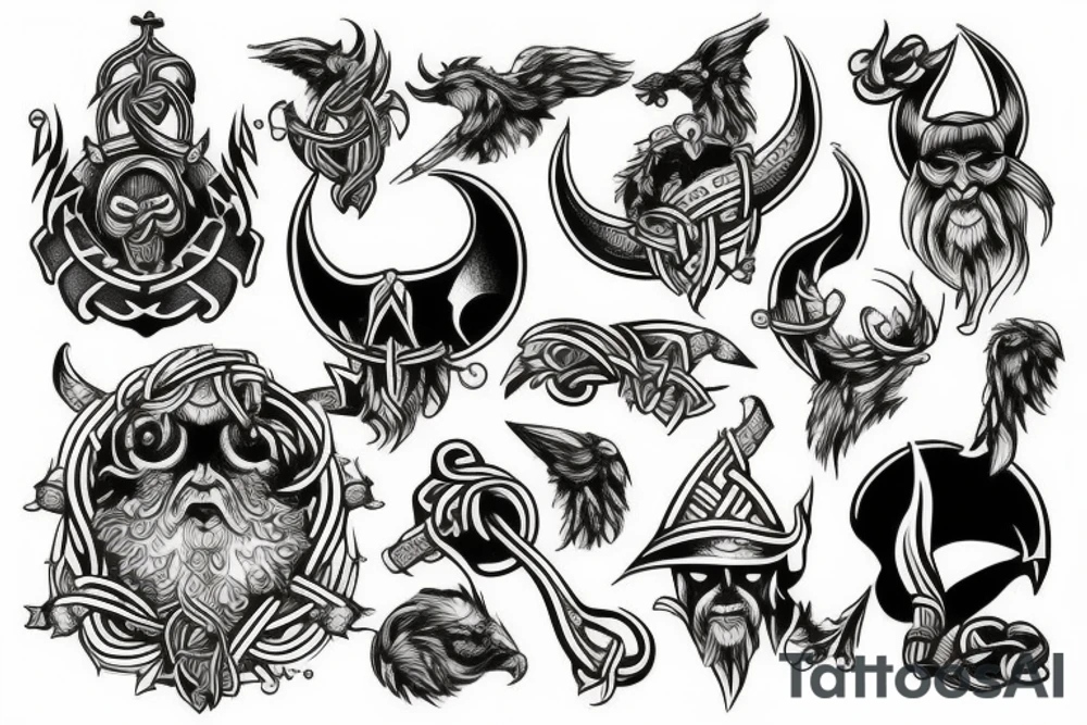 vikings tattoo idea