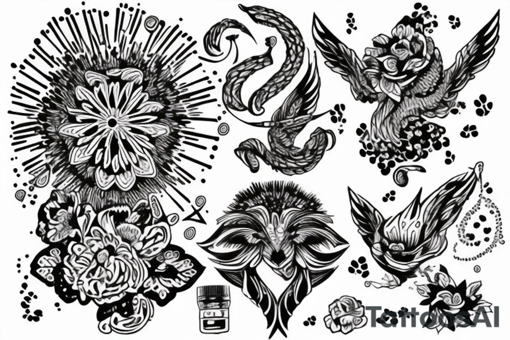 украинский викинг tattoo idea