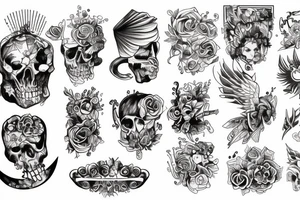 Flasche tattoo idea