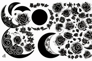 moon
simple
aesthetic tattoo idea