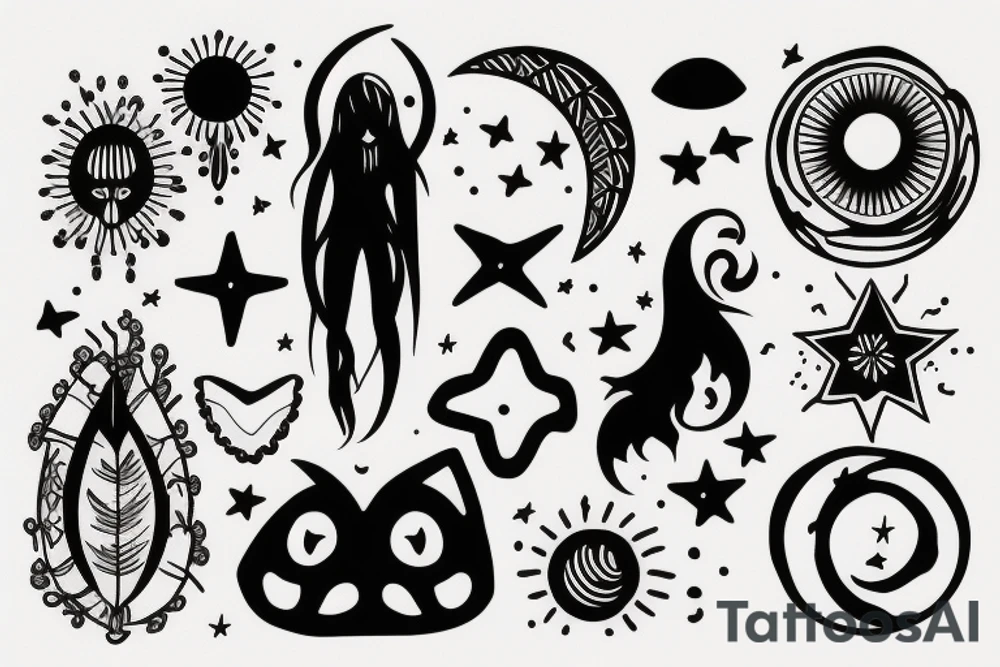 moonchild
simple
aesthetic
minimal tattoo idea