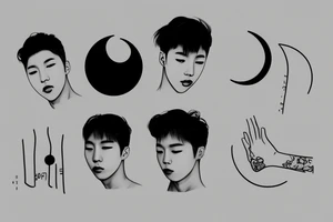 moon
namjoon
simple
aesthetic
minimal tattoo idea