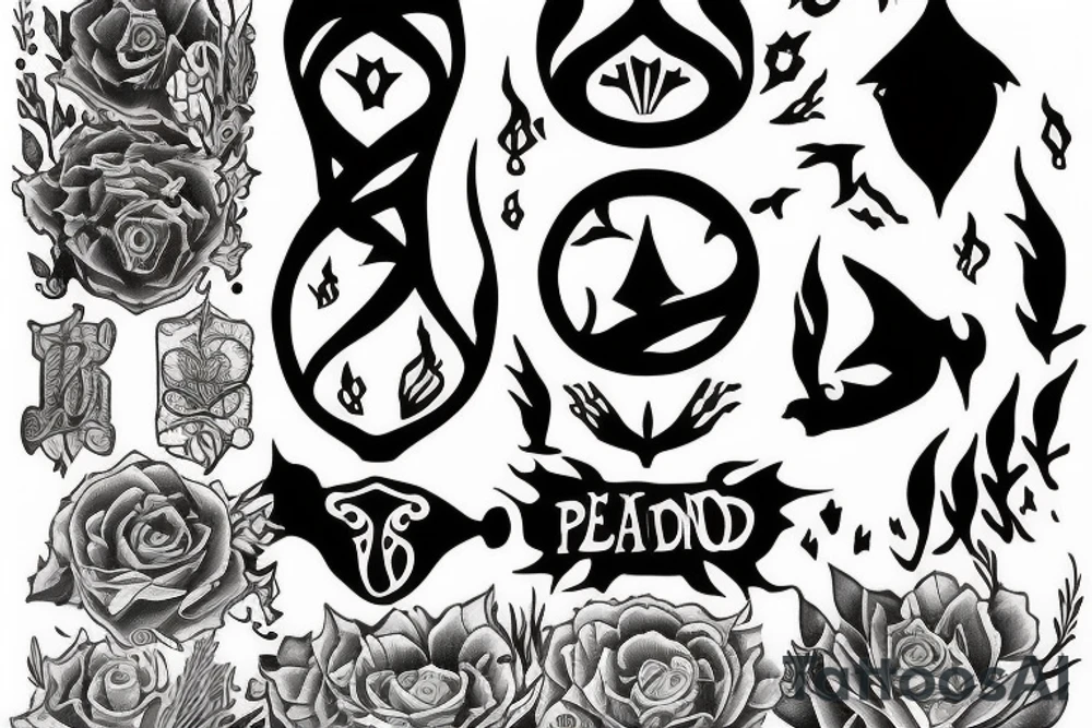 a tattoo based on the song "depth over distance" by ben howard tattoo idea