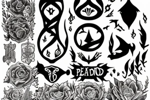 a tattoo based on the song "depth over distance" by ben howard tattoo idea
