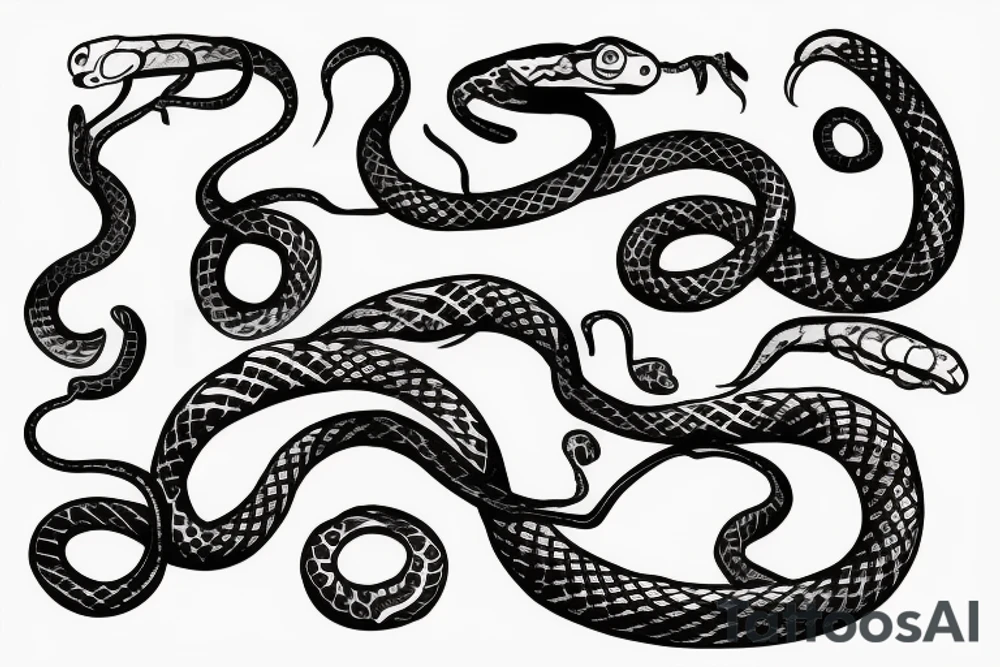 Snake tattoo idea