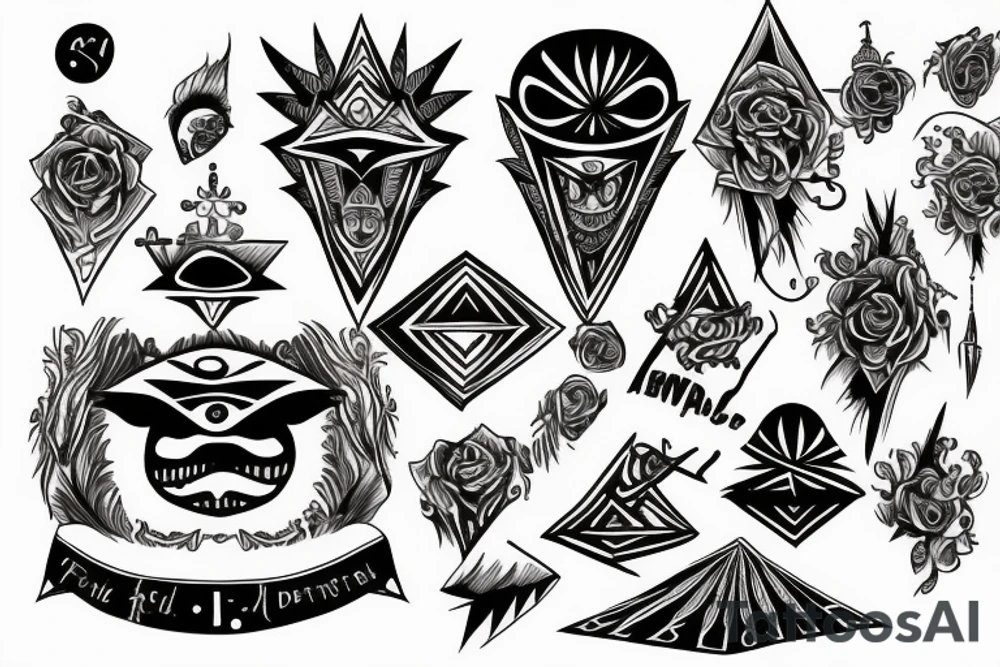 Illuminati tattoo idea
