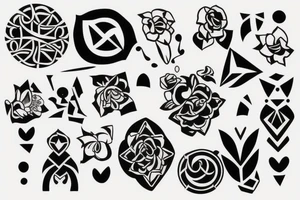 Family meaning, symbolic tattoo idea
