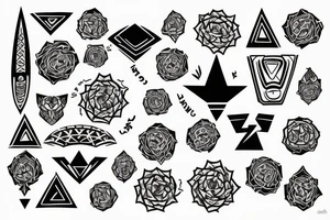 Family meaning, symbolic tattoo idea