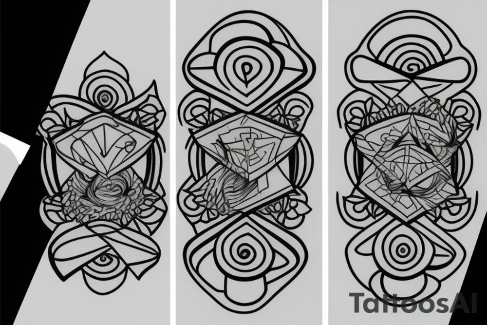 Matching siblings tattoo idea