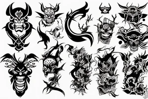 demon tattoo idea