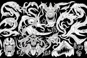 demon tattoo idea