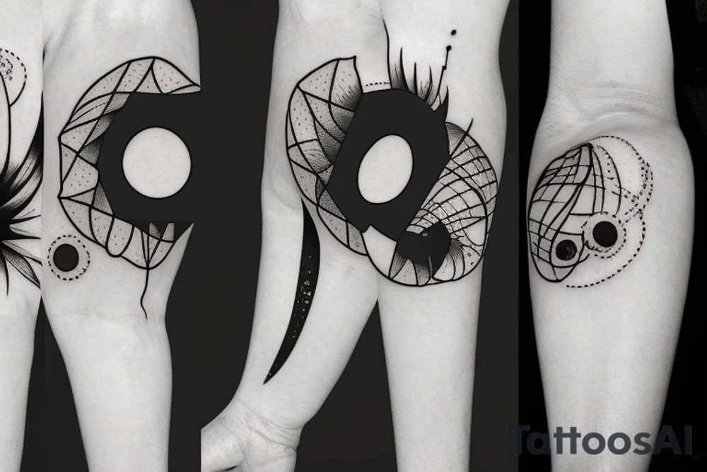 A BLACK HOLE tattoo idea