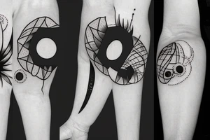 A BLACK HOLE tattoo idea